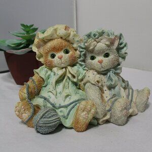 Vintage 1992 Calico Kittens Enesco Cat Figurine "You're Always There..." 627992